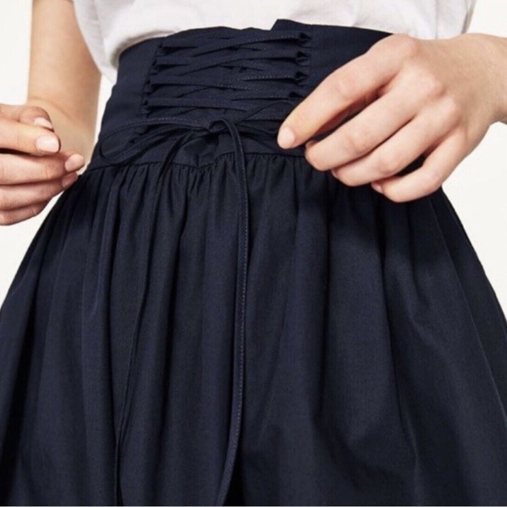 Zara Corset Waist Skirt - Picture 2 of 5